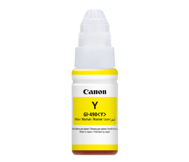 CANON INK GI-490 7000str. Yellow (0666C001) - 281223 - zdjęcie